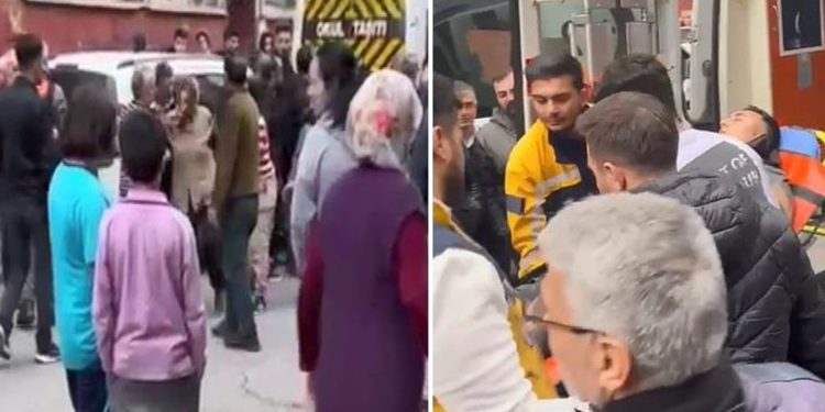 Annesini ziyarete gitti, çıkışta silahlı saldırıya uğradı