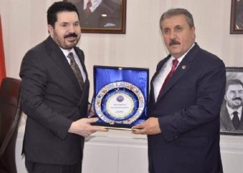 BBP Genel Başkanı Destici’den, Başkan Sayan’a Ziyaret