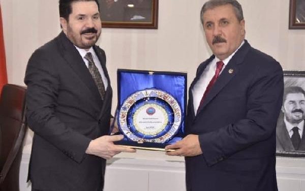 BBP Genel Başkanı Destici’den, Başkan Sayan’a Ziyaret