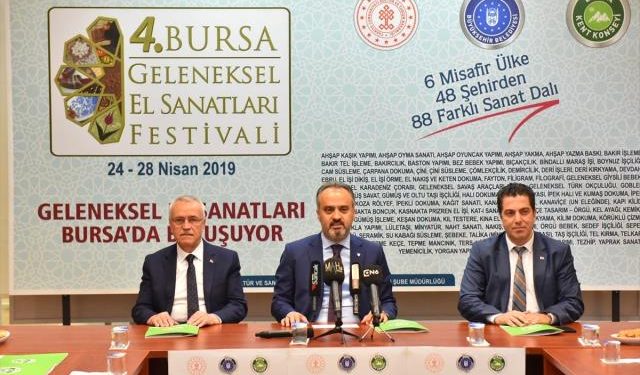Bursa Geleneksel El Sanatları Festivali’ne Doğru