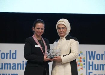 Emine Erdoğan’a “Changemaker” Ödülü