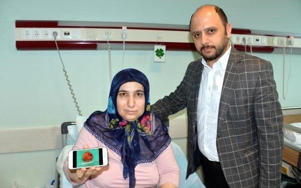 Kalbinden 6 Santimetre Çapında Kitle Çıkarıldı