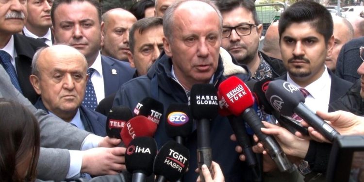 Muharrem İnce: “Siz adayınıza güvenmiyor musunuz da bana ‘Aday olamazsın’ diye bağırıyorsunuz”