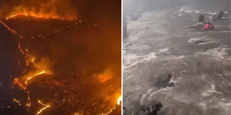 Alevlerin sardığı turizm cenneti Hawaii’den denize atlayarak kaçmaya çalışıyorlar: 55 ölü, bin kayıp