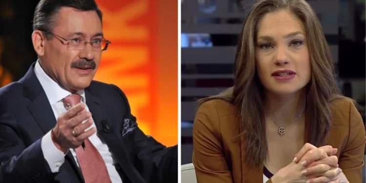 Melih Gökçek ile Nevşin Mengü birbirine girdi: O hayat kadınıyla beraber mi çalışıyordunuz?