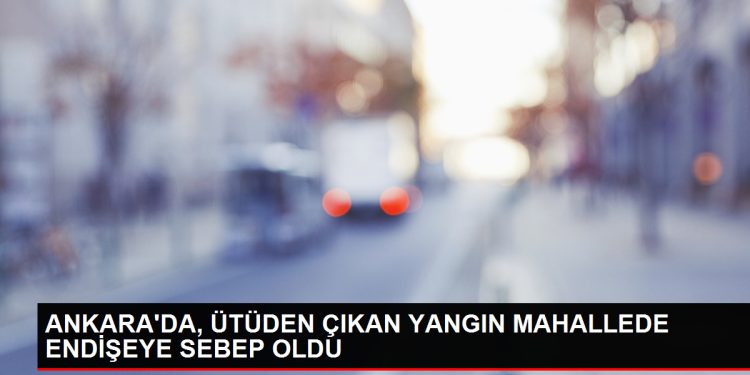 Ütünün prizde unutulması sonucu çıkan yangın kontrol altına alındı