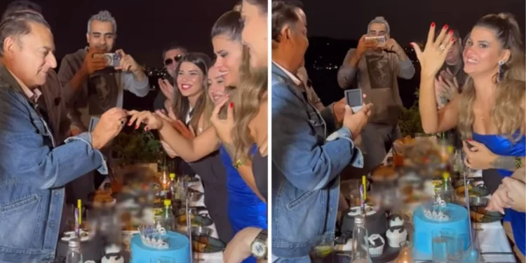 Mehmet Ali Erbil, 40 yaş küçük sevgilisine evlilik teklifi etti