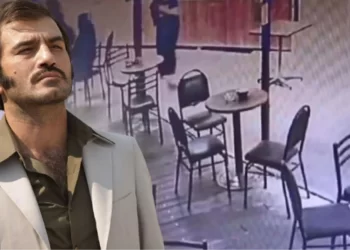 Saldırı anı anbean kamerada! Oyuncu Ufuk Bayraktar’ın kafesinde 3 kişiyi yaralayan silahlı saldırgan yakalandı