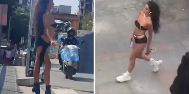 Sokakta mayoyla gezdiği için gözaltına alınan manken Melisa Aydınalp, ahlakla ilgili kitap okumak şartıyla serbest bırakıldı