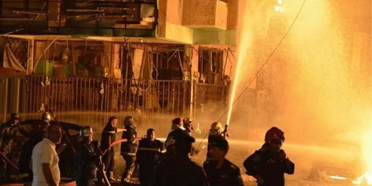 Son Dakika: Irak’ın Musul kentinde düğün salonunda yangın! 113 kişi öldü, 150 kişi yaralandı