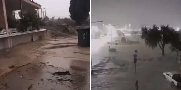 Yunanistan’ı Elias Fırtınası vurdu: Üst katlara çıkın, hayatınızı koruyun