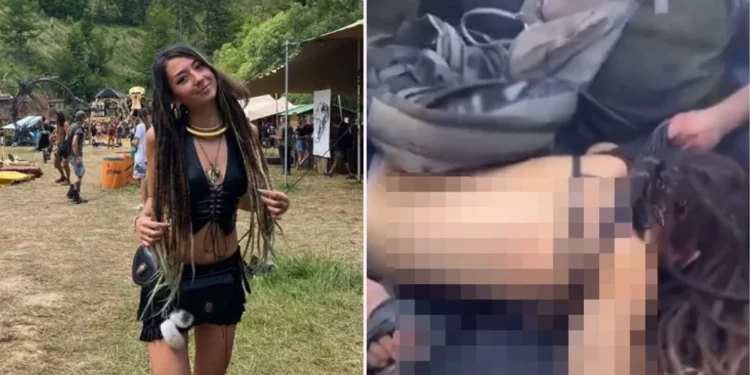 Alman Anne, Hamas’a ait bir kamyonetin arkasında yarı çıplak görüntülenen kızı için yardım çağrısı yaptı