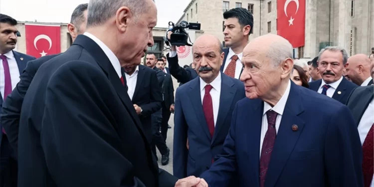 MHP Genel Başkanı Bahçeli’den yerel seçimlerde ittifak açıklaması: AK Parti ile MHP bir ve iç içedir